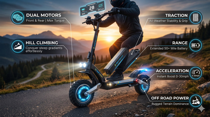 Dual Motor Electric Scooters Explained: Are They Worth It?