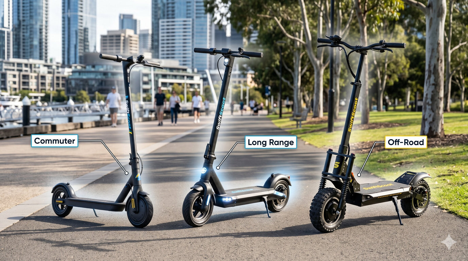 Long Range vs Commuter vs Off Road Electric Scooters: Which One Should You Buy?