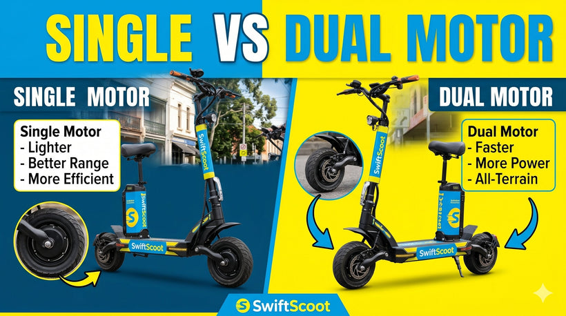 Single Motor vs Dual Motor Electric Scooters