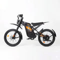 OUXI T2000 3000W peak 48V 30Ah electric dirt bike with 24x3.0 fat tyres and full suspension